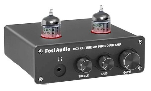 FOSI AUDIO BOX X4 MM Tube Phono Preamplifier JAN5654W Stereo, Ophalen of Verzenden, Nieuw, Thorens