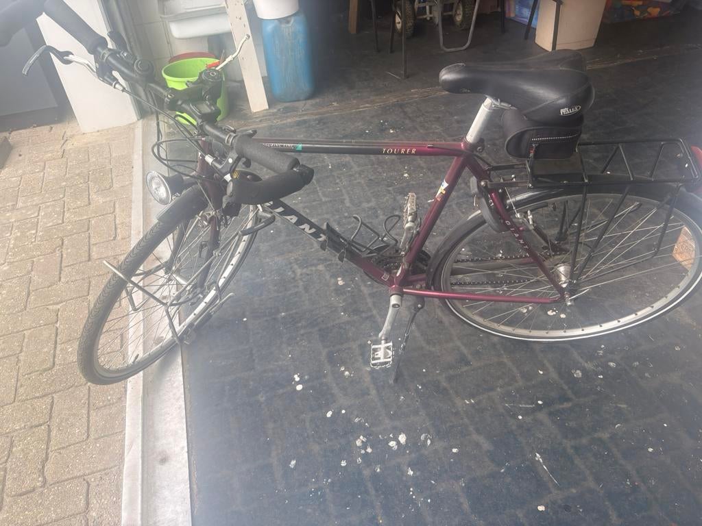 Giant heren fiets, Ophalen, Zo goed als nieuw, Minder dan 10 versnellingen, Giant