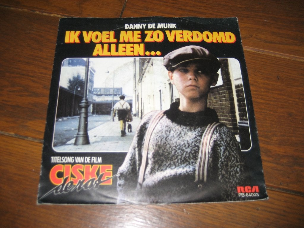 ciske de rat danny de munck ik voel mij zo verdomd alleen, Ophalen of Verzenden, Zo goed als nieuw