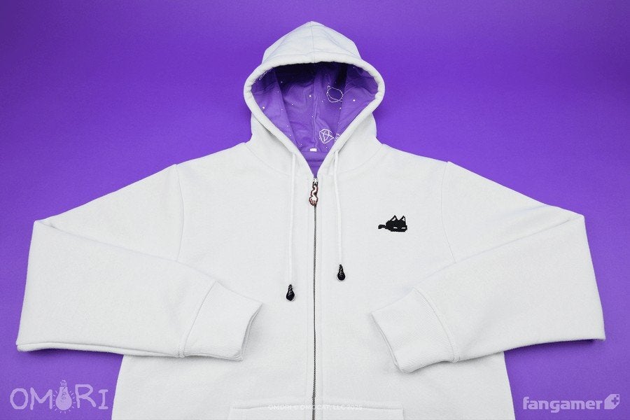 Omori 143 hoodie, maat L - Fangamer, Maat 52/54 (L), Nieuw, Ophalen of Verzenden, Wit