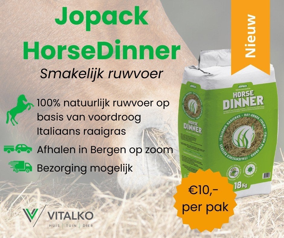 🐎Horsedinner🐎| Ruwvoer | Voordroog | Jopack, Dieren en Toebehoren, Ophalen of Verzenden, Hond
