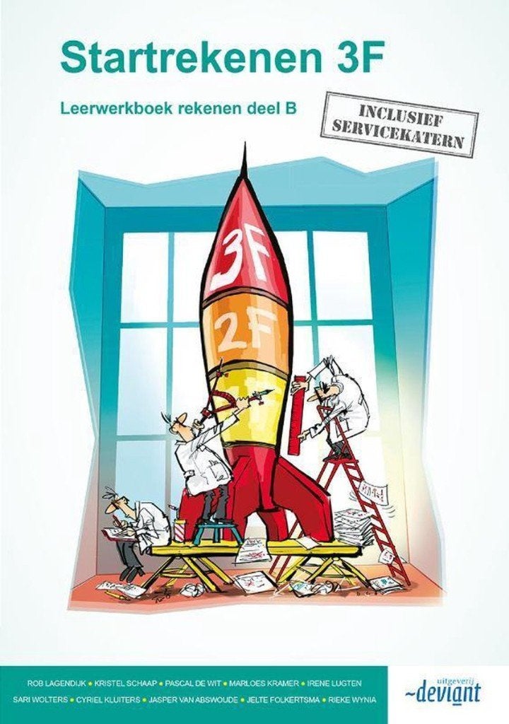 Startrekenen 3F, Overige vakken, Diverse auteurs, Ophalen of Verzenden, Zo goed als nieuw