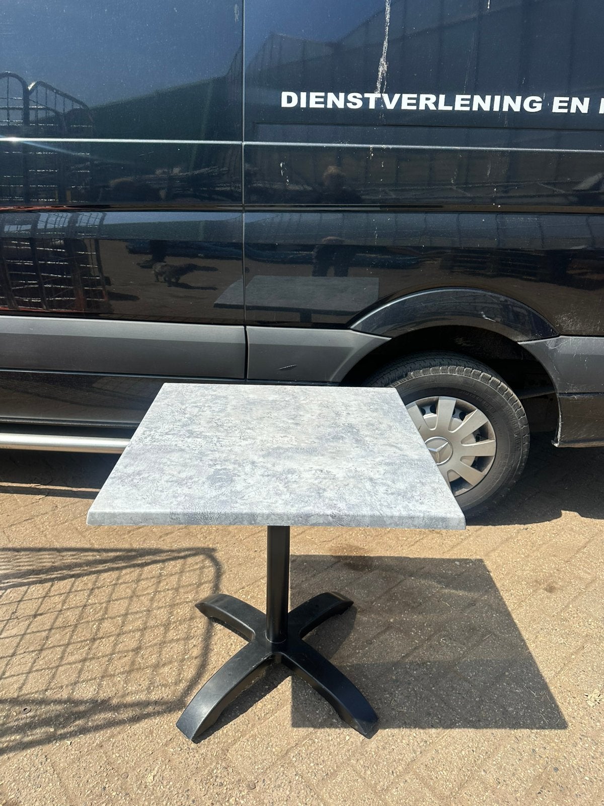 Terrastafel (10x), Tuin en Terras, Ophalen, Zo goed als nieuw