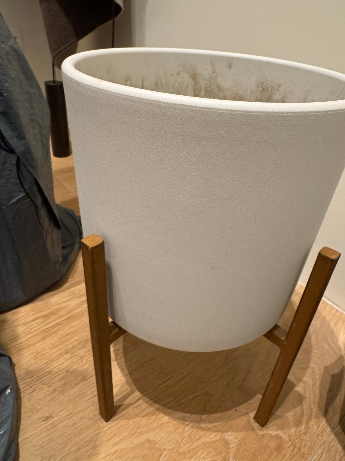 Ascot (24cm) Roest & Era (23cm) Wit, Tuin en Terras, Bloempotten, 25 tot 40 cm, Overige materialen, Gebruikt, Verzenden