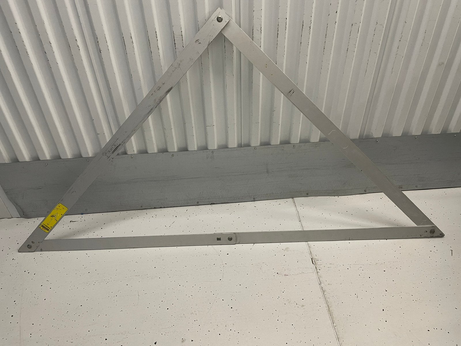 Alumimium bouwhaak van Stanley, Ophalen, Gebruikt