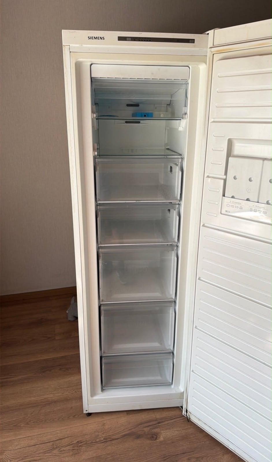 Siemens No Frost Diepvrieskast - Vrijstaand, Gebruikt, Minder dan 60 cm, 160 cm of meer, Vrijstaand