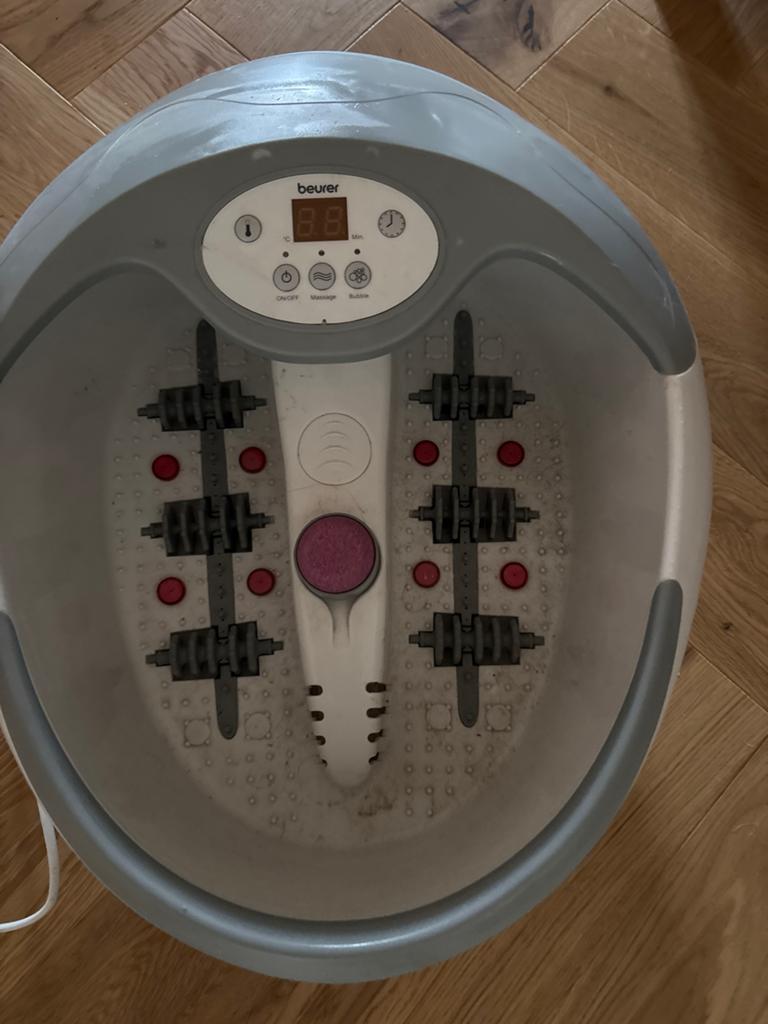 Beurer Voetenbad met Massage en Infrarood, Witgoed en Apparatuur, Persoonlijke-verzorgingsapparatuur, Ophalen, Zo goed als nieuw