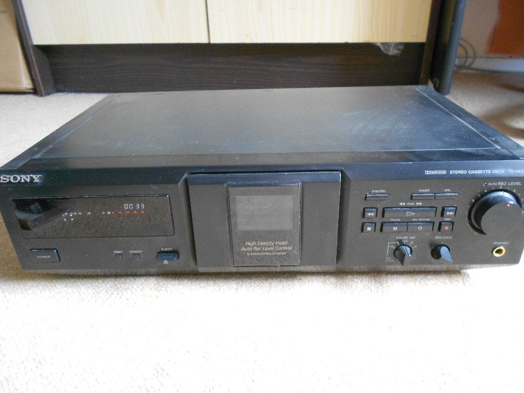 Sony TC-KE240 modern cassettedeck, Audio, Tv en Foto, Cassettedecks, Ophalen, Enkel, Sony, Tiptoetsen