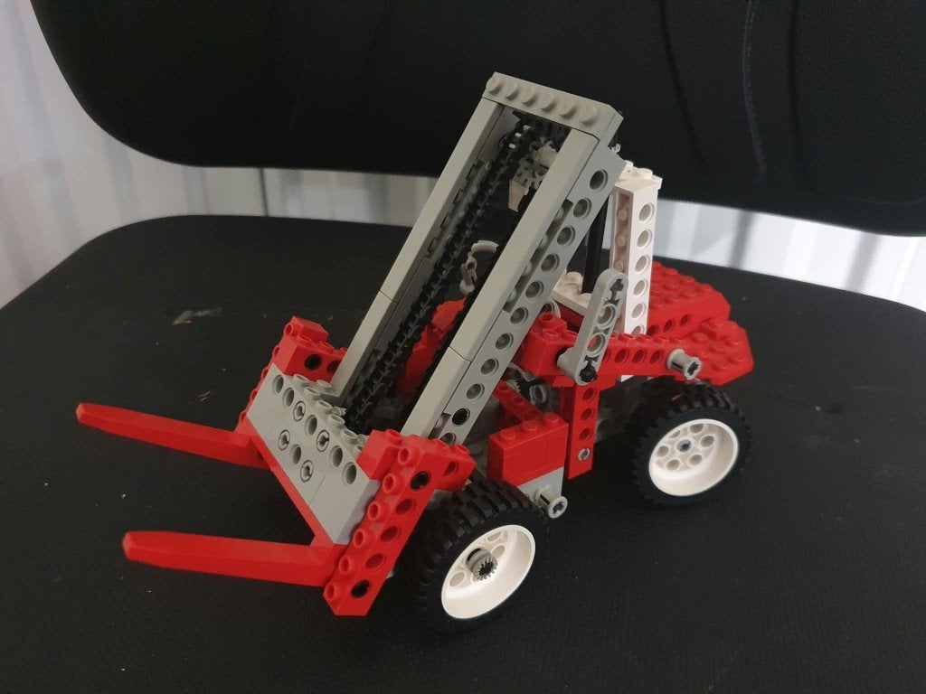 LEGO 8835 Forklift, Gebruikt, Lego, Ophalen of Verzenden, Technic