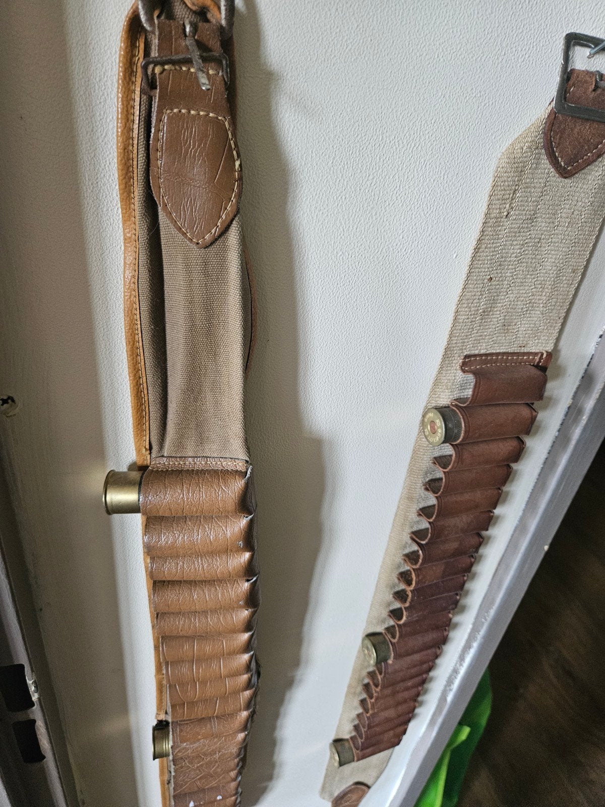 2x vintage patroongordel, Ophalen of Verzenden, Gebruikt
