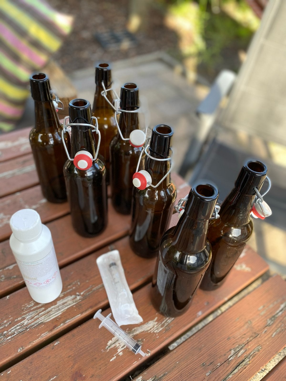 Bierflessen, Ophalen, Zo goed als nieuw