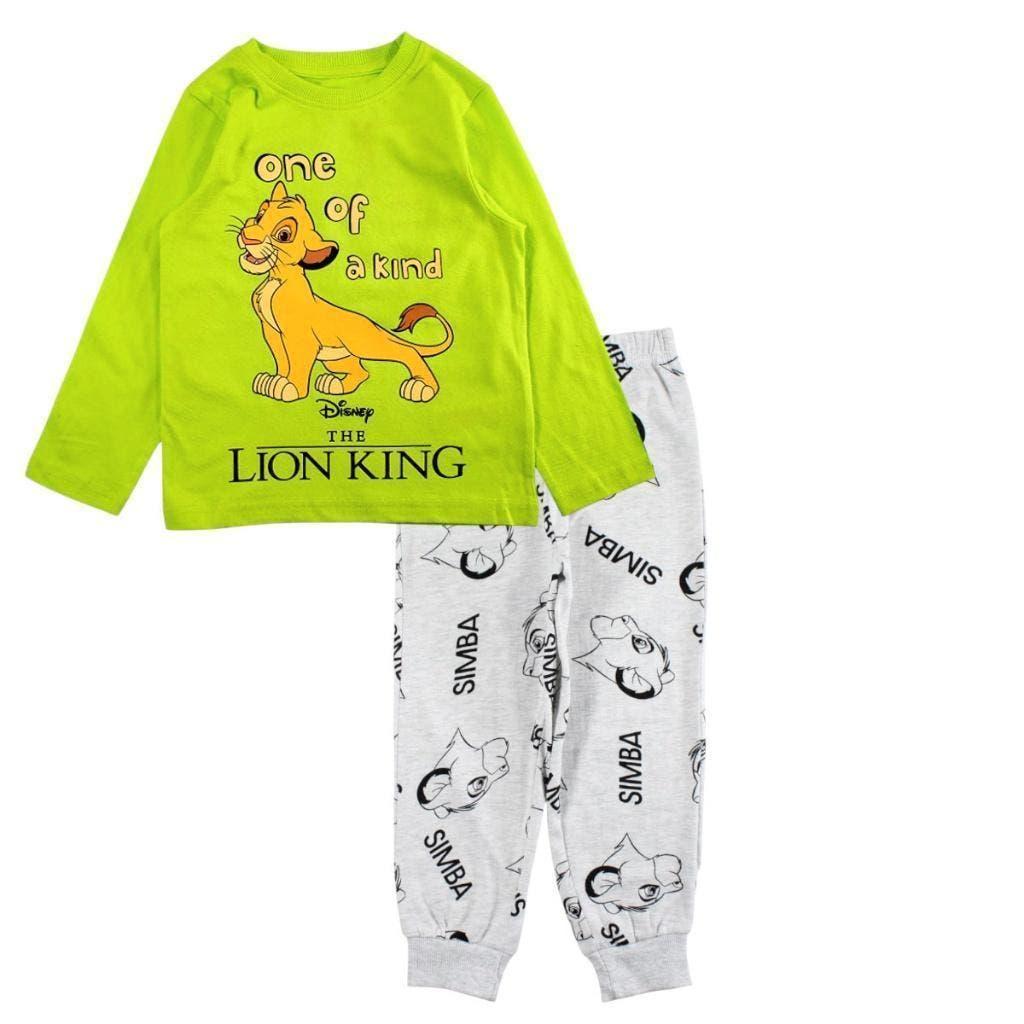 Lion King Pyjama L/G - Disney - Mt 92 - 98 - 104 - 110 - 128, Disney, Nacht- of Onderkleding, Jongen of Meisje, Nieuw