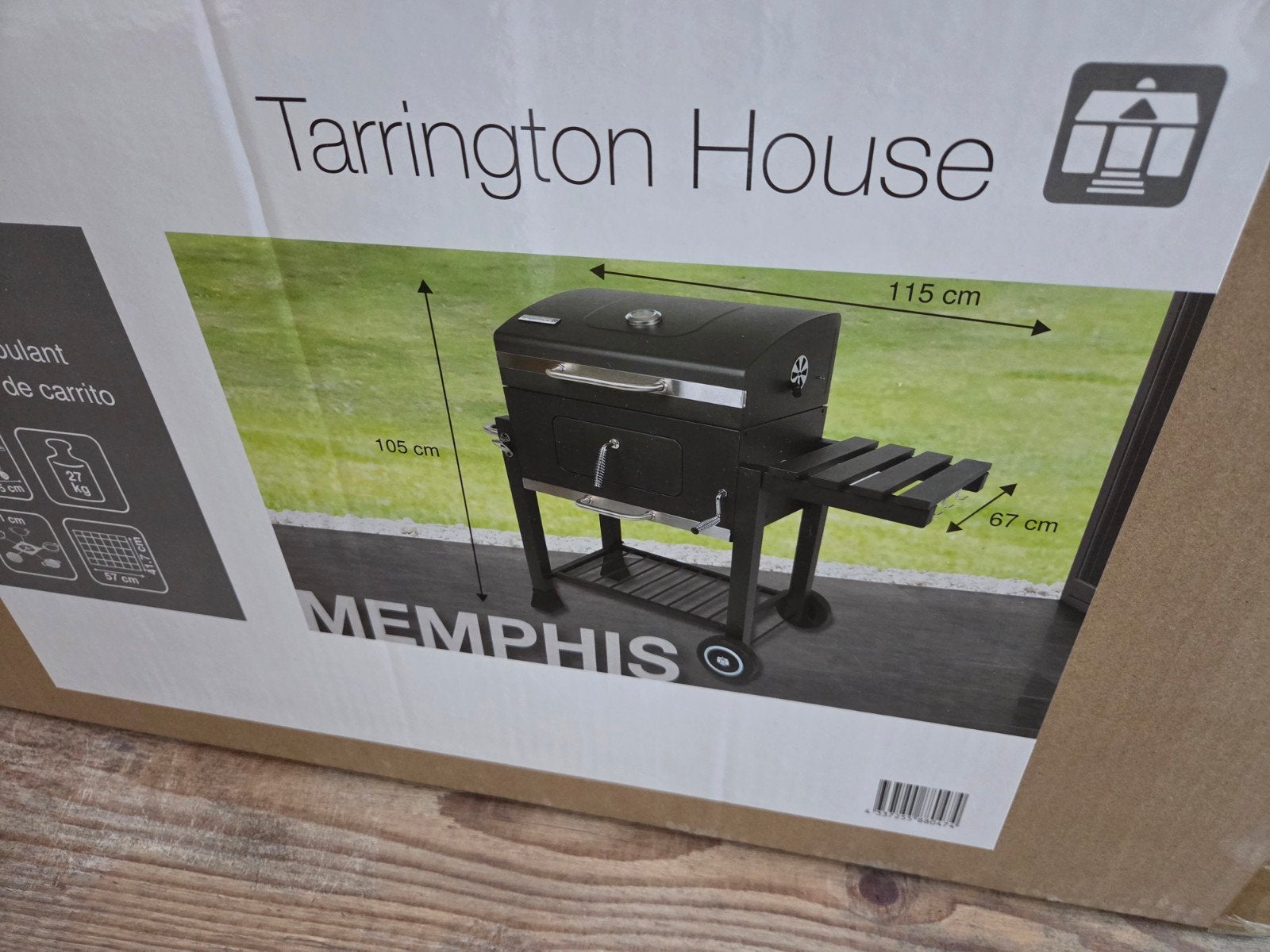 Nieuwe Tarrington House Memphis BBQ met beschermhoes, Ophalen of Verzenden, Nieuw, Tarrington House