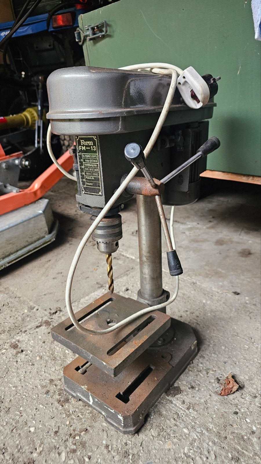Ferm FM-13 kolomboormachine 1991, Doe-het-zelf en Verbouw, Ophalen, Gebruikt, Variabele snelheid, Minder dan 400 watt