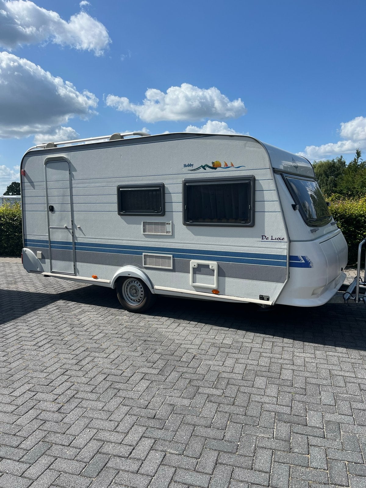Hobby 440 , zeer mooi!, Caravans en Kamperen, Hobby, Treinzit, Particulier, 4 tot 5 meter