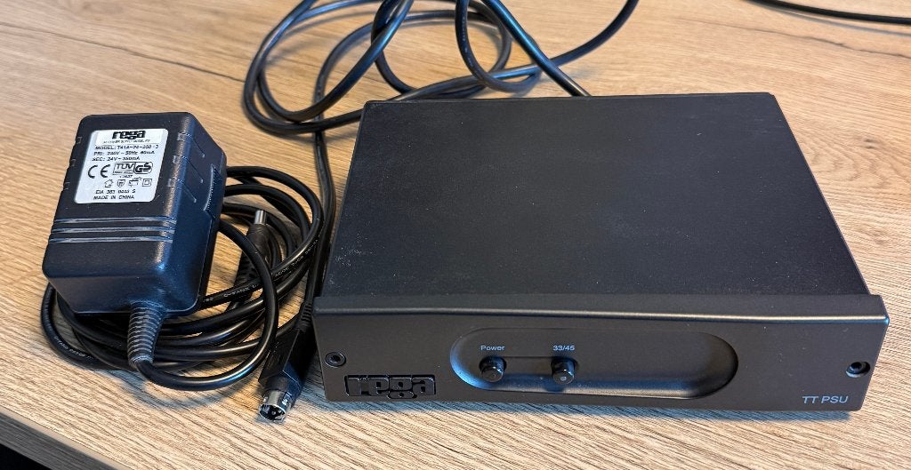 REGA TT PSU draaitafelvoeding, Verzenden, Gebruikt, Platenspeler-onderdeel, Overige merken