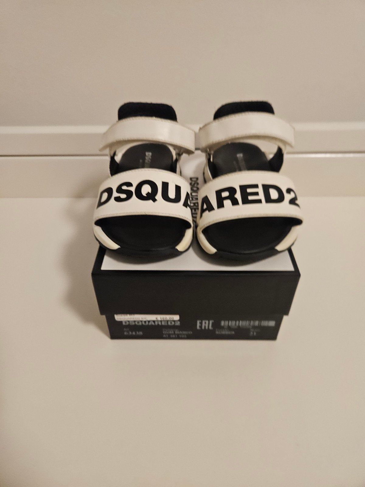 Dsquared2 sandalen kids maat 21 - Zo goed als nieuw, Kinderen en Baby's, Ophalen, Jongen of Meisje, Zo goed als nieuw, Dsquared2