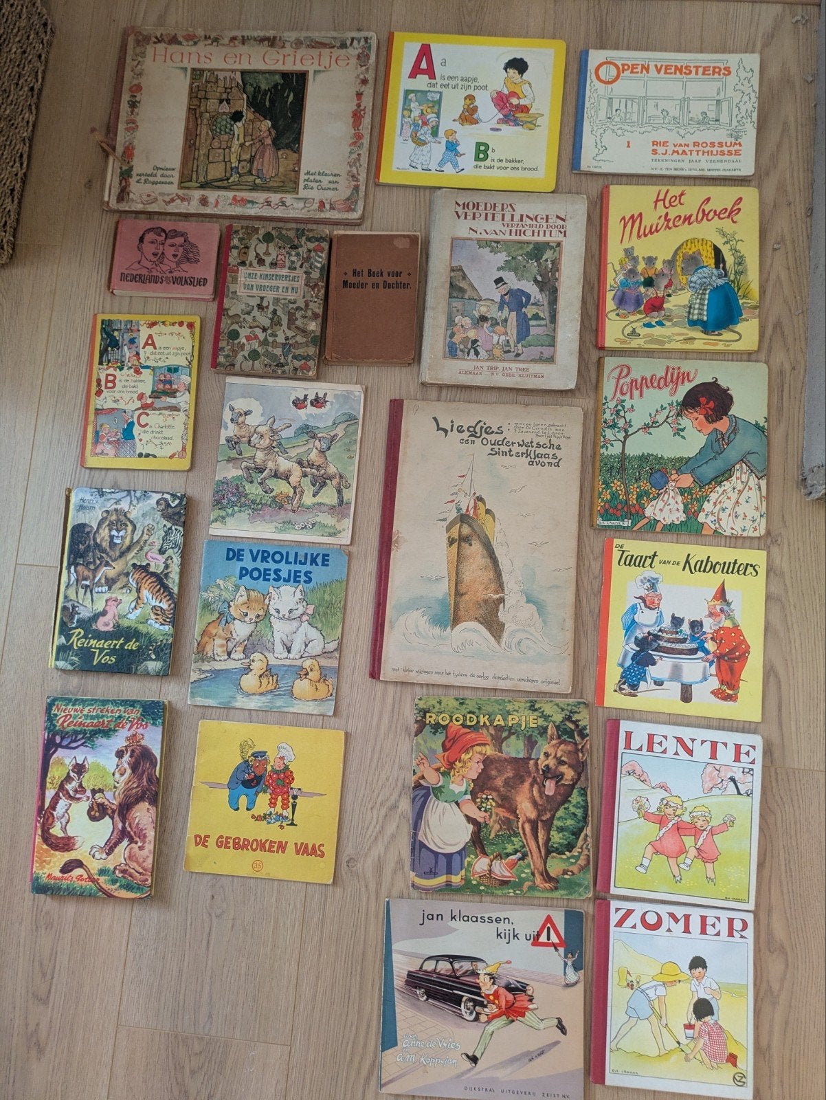 Partij oude kinderboeken (ca. 1920-1970) - Sprookjes e.a., Boeken, Kinderboeken | Jeugd | onder 10 jaar, Ophalen of Verzenden