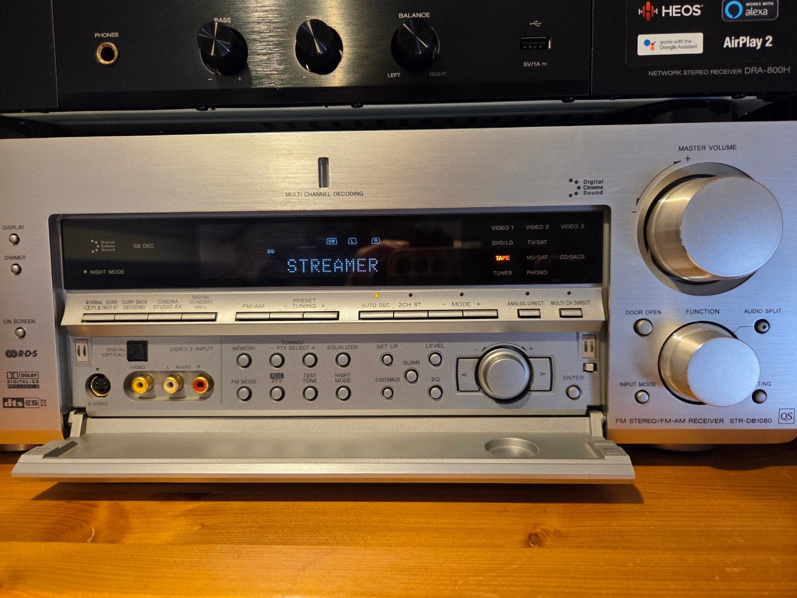 Sony Str-db1080qs + Dvp-ns700v van Medevoort modificatie, Ophalen, Gebruikt, 60 tot 120 watt, Sony