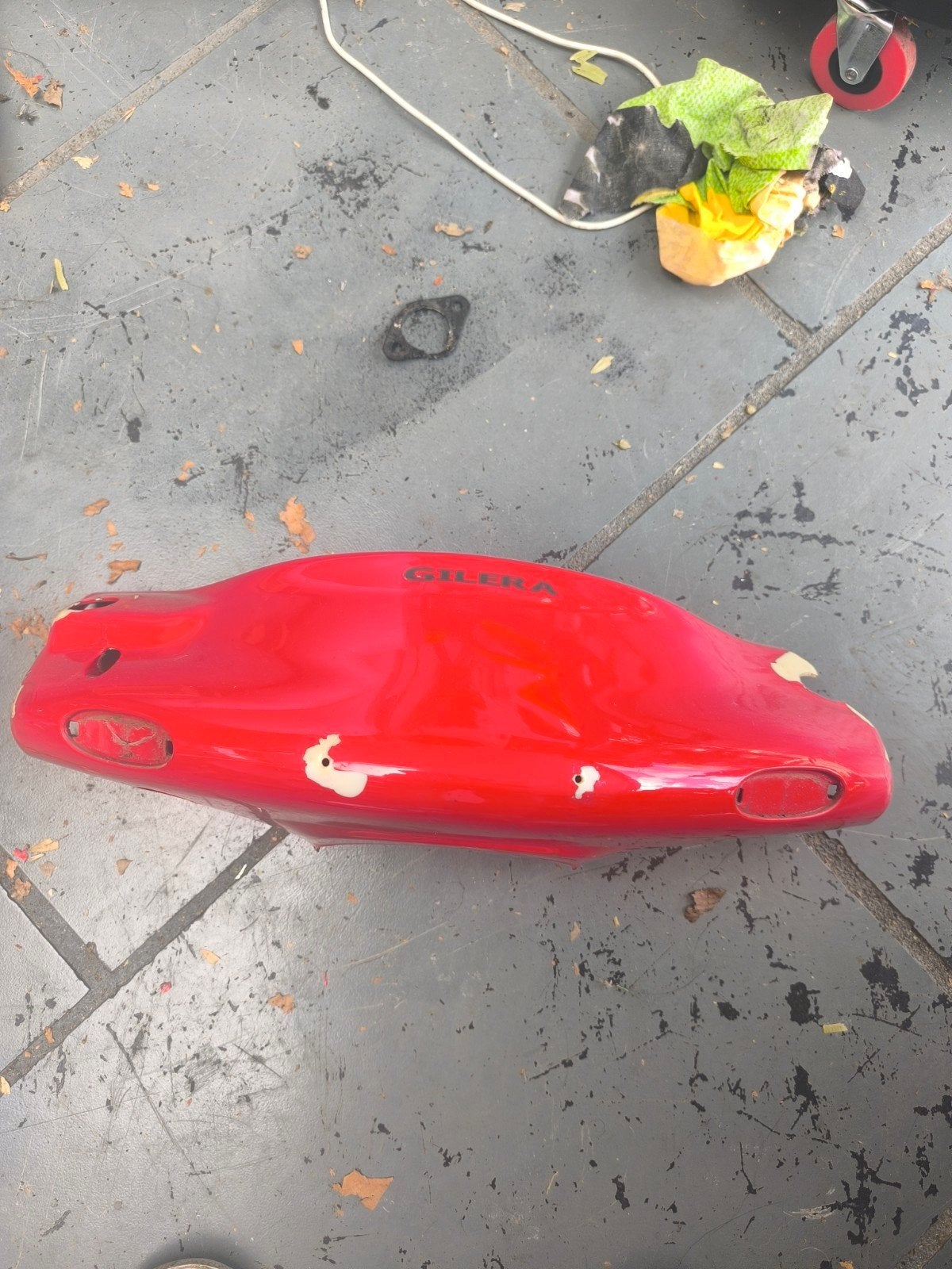 Gilera runner stuurkap beschadigd, Motoren, Ophalen of Verzenden