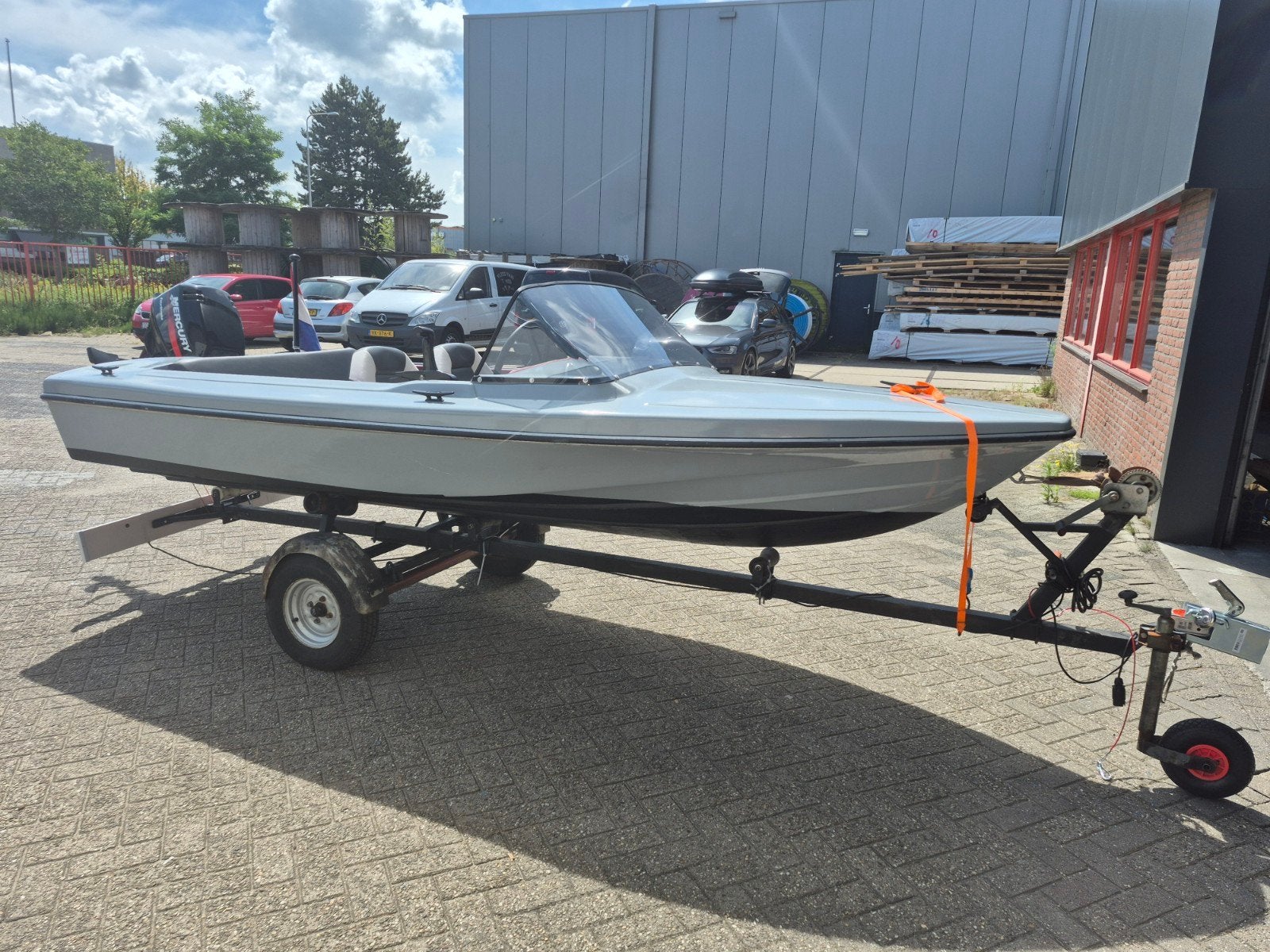 Speedbootje zonder vaarbewijs motor 15pk, Watersport en Boten, Ophalen of Verzenden, Gebruikt