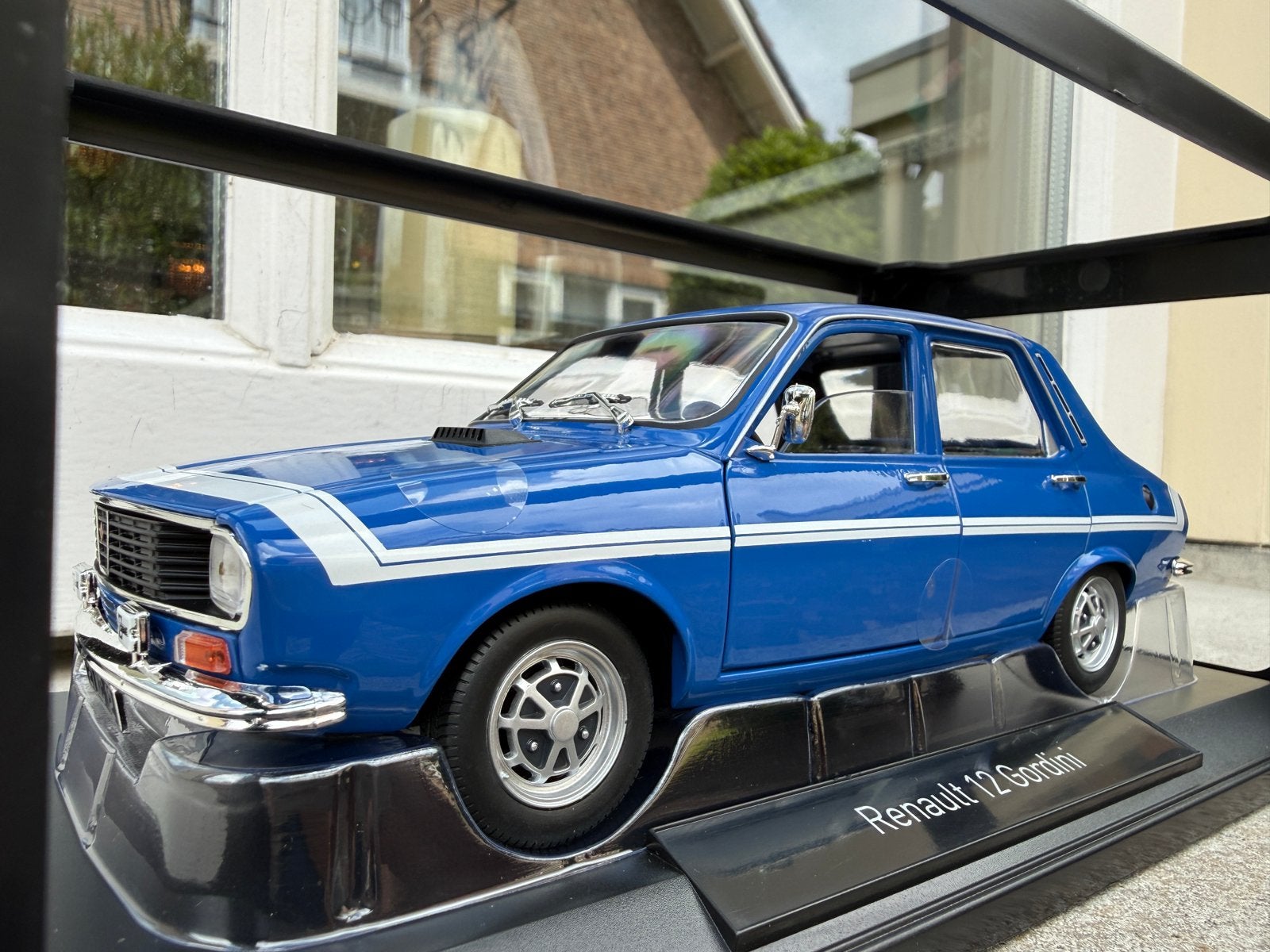 1:18 Renault 12 Gordini bleu de France 1971 Norev 185210, Auto, Norev, 70-72 Av. de Bohlen, Vaulx-en-Velin, 69120, France, Norev