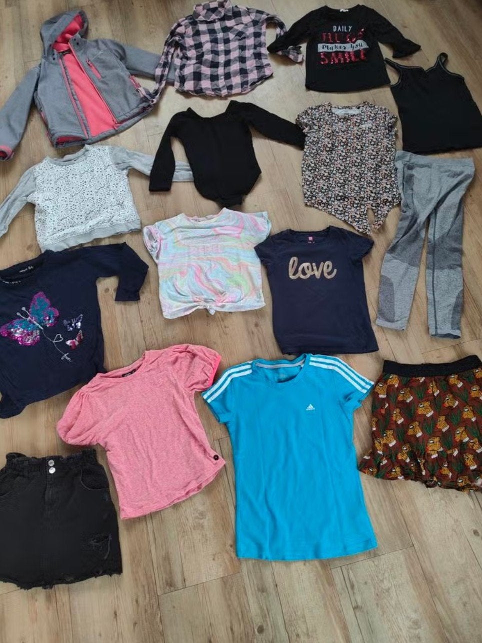 15 delig kledingpakket meisje maat 134 140, Ophalen of Verzenden, Gebruikt, Meisje
