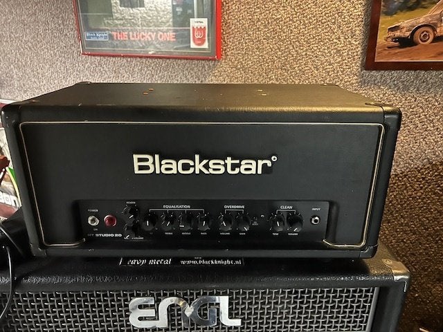 Blackstar gitaarversterker HT20 inkl flightcase, Ophalen, Gebruikt, Gitaar, Minder dan 50 watt