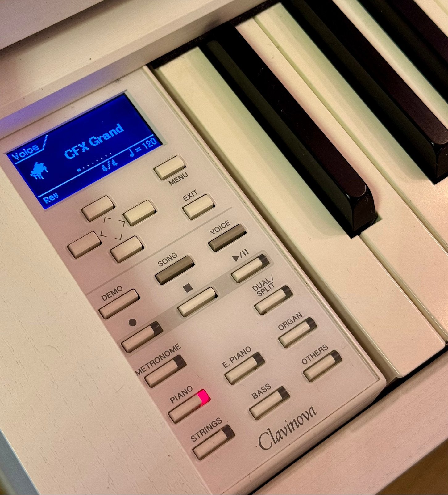Yamaha Clavinova digitale elektrische piano Wit. Refurbished, Muziek en Instrumenten, Yamaha Clavinova, Yamaha Clavinova, Wit