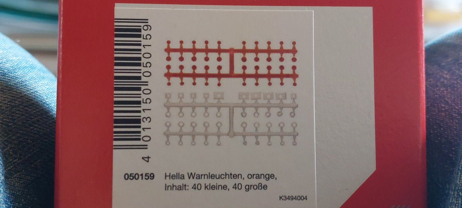 H0LK 1007 DIVERSE ZWAAIBALKEN EN-LAMPEN 1/87, Ophalen of Verzenden, Nieuw, Bus of Vrachtwagen, Herpa