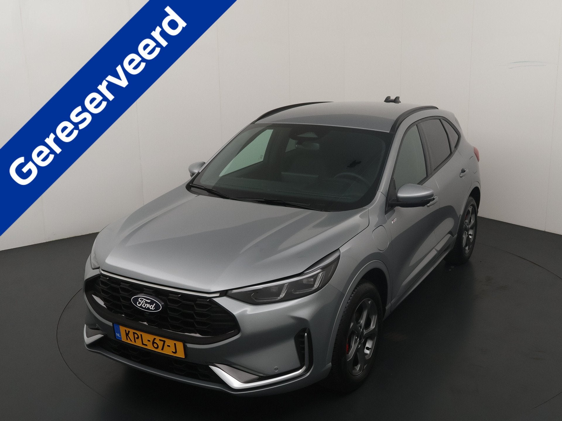 Ford Kuga 2.5 PHEV 243 pk ST-Line X I AGR stoelen | Adapt Cr, 14 kWh, Gebruikt, Zwart, Plug-in hybride