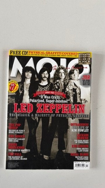 LED ZEPPELIN Pakket  1CUNCUT en 4 MOJO magazine's, Boeken, Tijdschriften en Kranten, Ophalen of Verzenden, Zo goed als nieuw, Muziek, Film of Tv