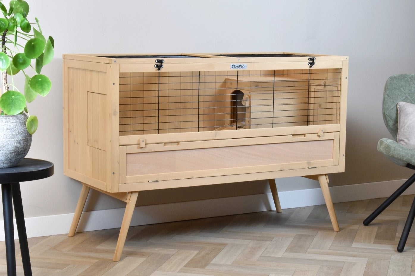 Nieuw! Van 169,- voor maar 119,-! Konijnenhok.. 120x50x82, Zo goed als nieuw, Konijn, Hok, 75 tot 110 cm