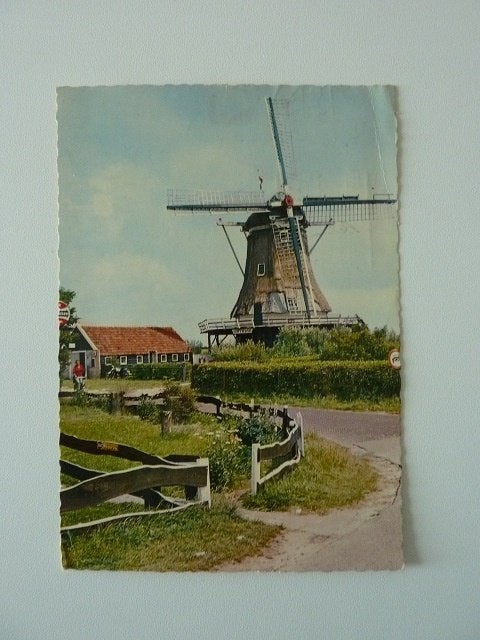 Terschelling Molen Formerum jaren 60, Ophalen, 1960 tot 1980, Gelopen, Waddeneilanden