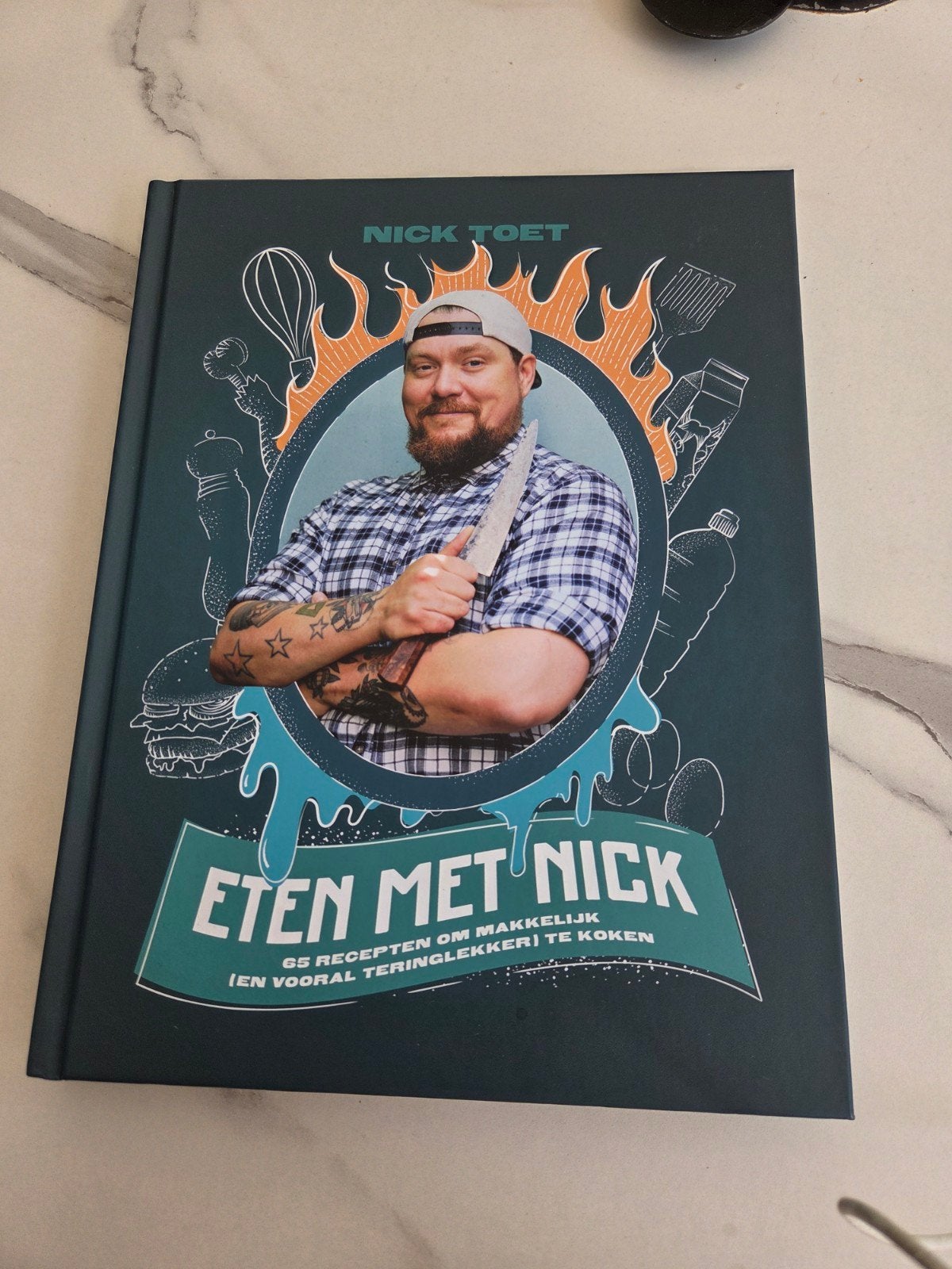 Eten met Nick - Nick Toet kookboek, Boeken, Ophalen of Verzenden, Zo goed als nieuw, Nick Toet, Hoofdgerechten