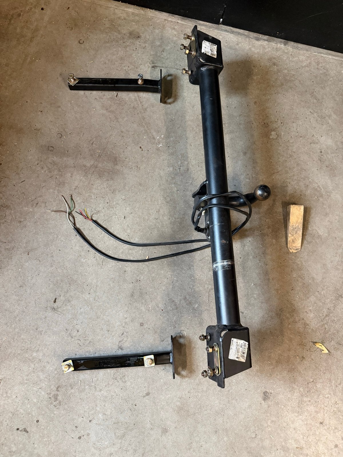 Vaste trekhaak BMW E30 type I, Ophalen, Gebruikt