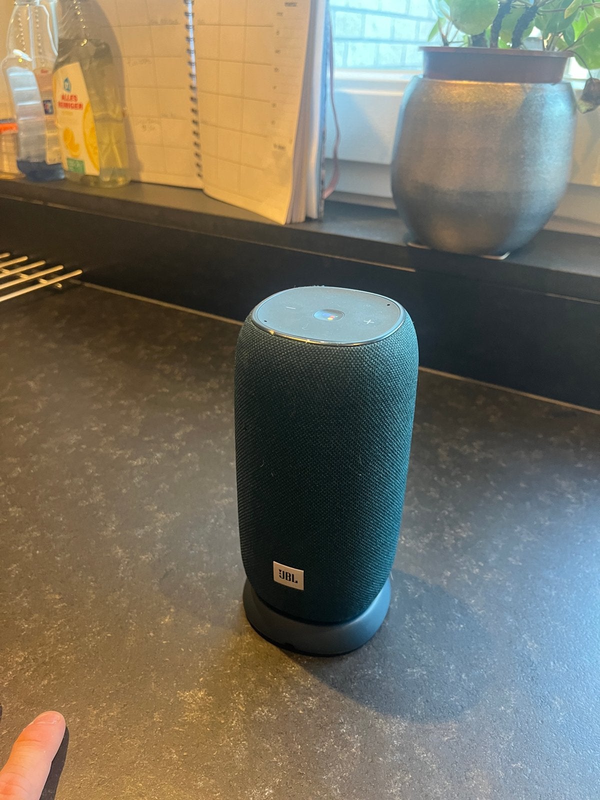 JBL Link Portable Smart Speaker met Google Assistant, JBL, Ophalen of Verzenden, Zo goed als nieuw, Draagbare speaker