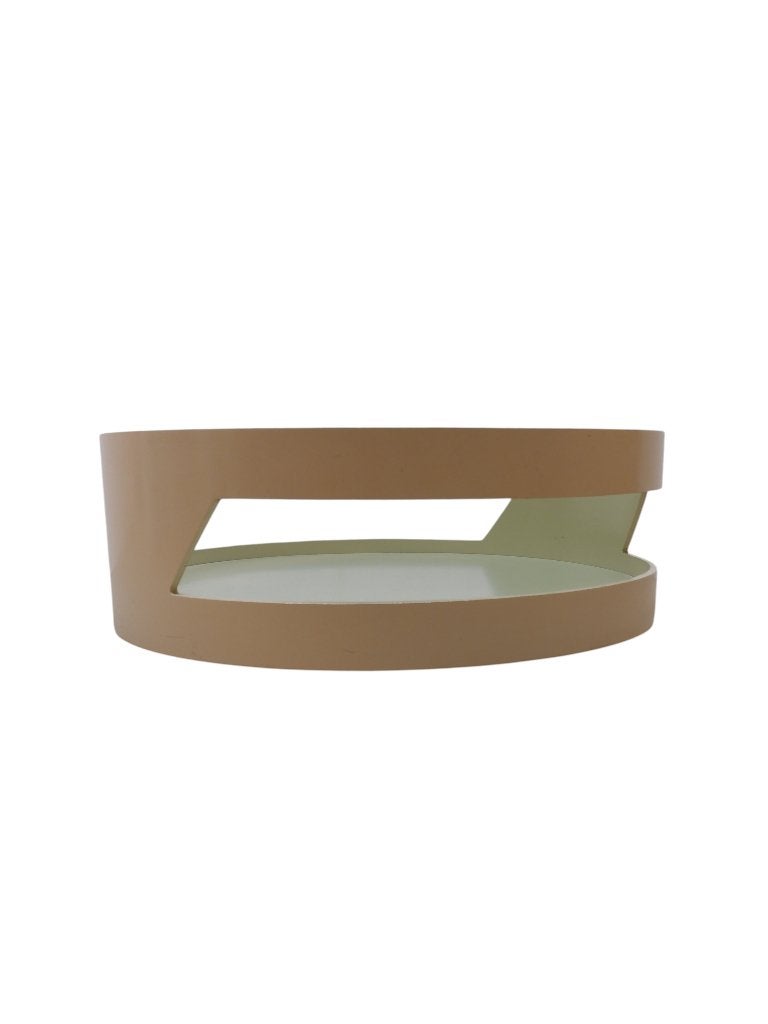 Space Age salontafel, jaren 70, Ophalen, Gebruikt, 50 tot 100 cm, Rond