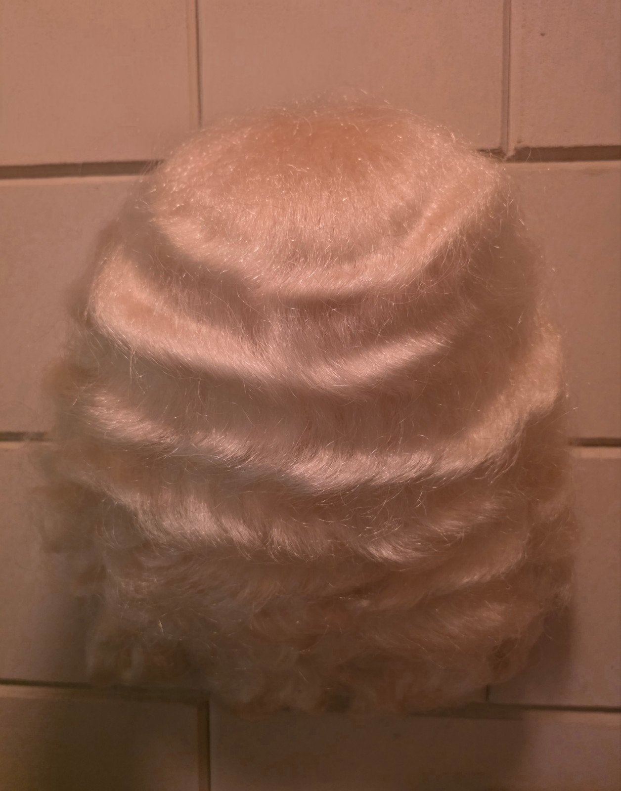 Sinterklaas baard, pruik en snor., Ophalen of Verzenden, Zo goed als nieuw, Overige typen