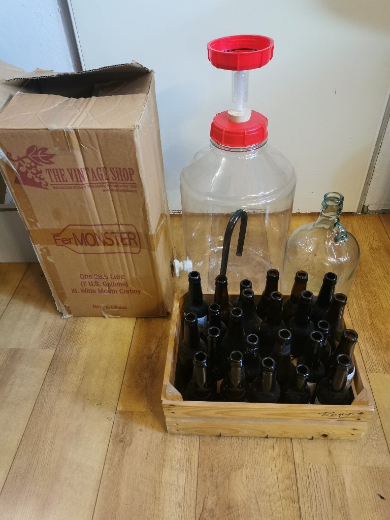 brouwspullen gistvaten/flesjes, Ophalen of Verzenden, Zo goed als nieuw