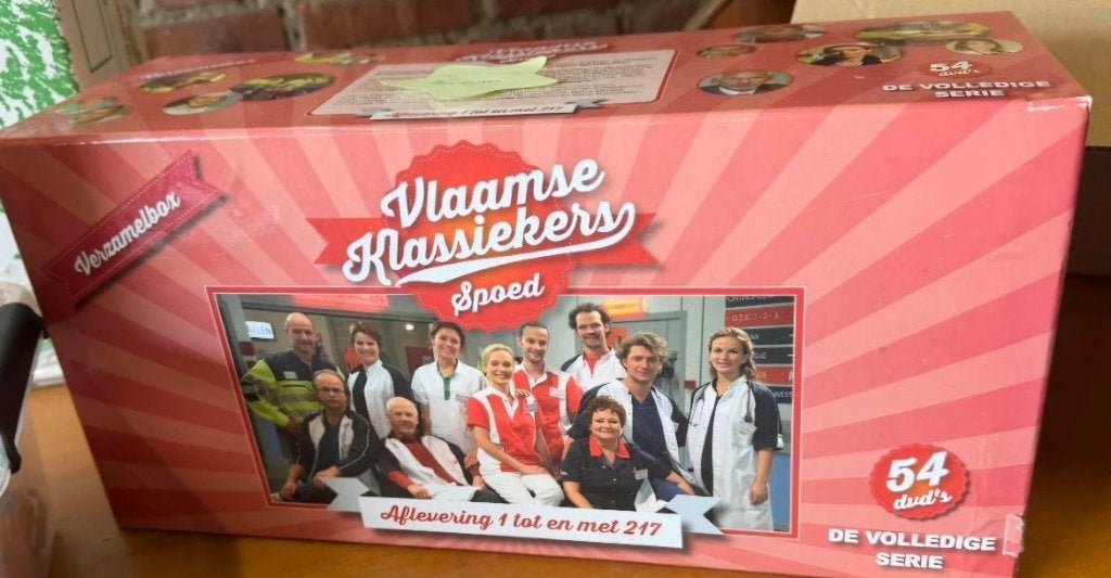 Vlaamse Klassiekers Spoed - Complete Serie (54 DVD's), Drama, Zo goed als nieuw, Vanaf 12 jaar, Complete serie