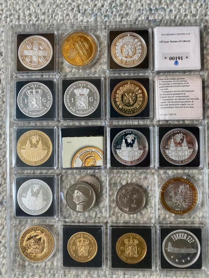 Verzameling munten, Postzegels en Munten, Ophalen of Verzenden, Overige landen, Overige waardes