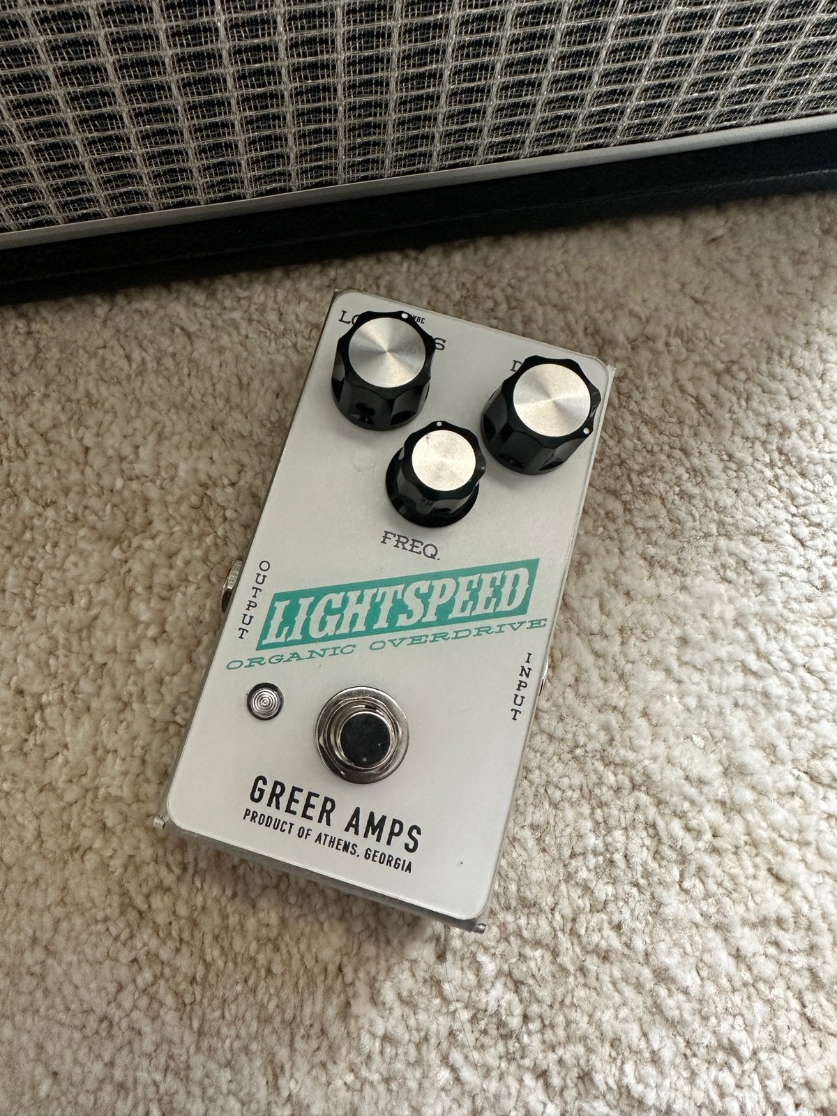 Greer Amps Lightspeed, Muziek en Instrumenten, Effecten, Ophalen of Verzenden, Zo goed als nieuw