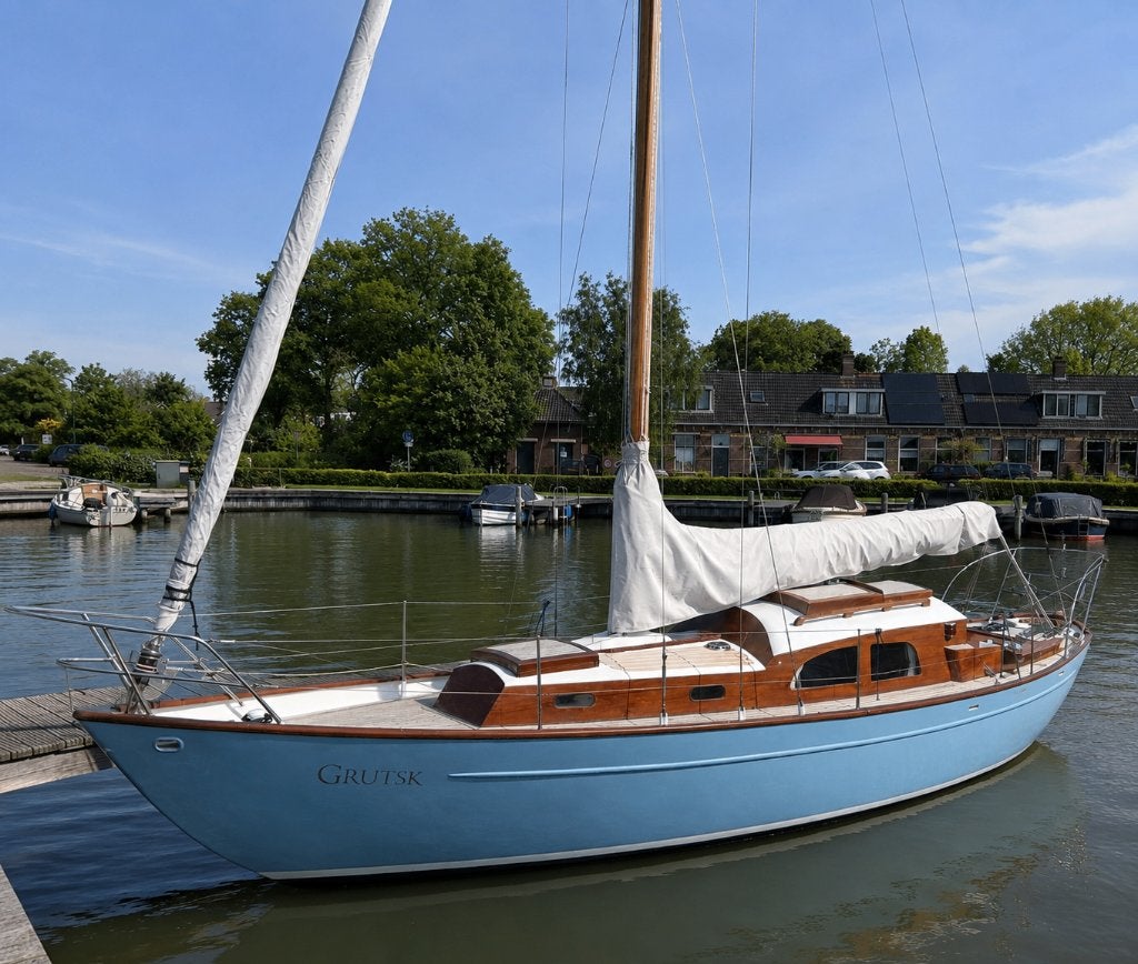 Trintel 1 – klassiek stalen S-spant van E.G. van de Stadt, Watersport en Boten, 9 m, Binnenboordmotor, S-spant, Diesel