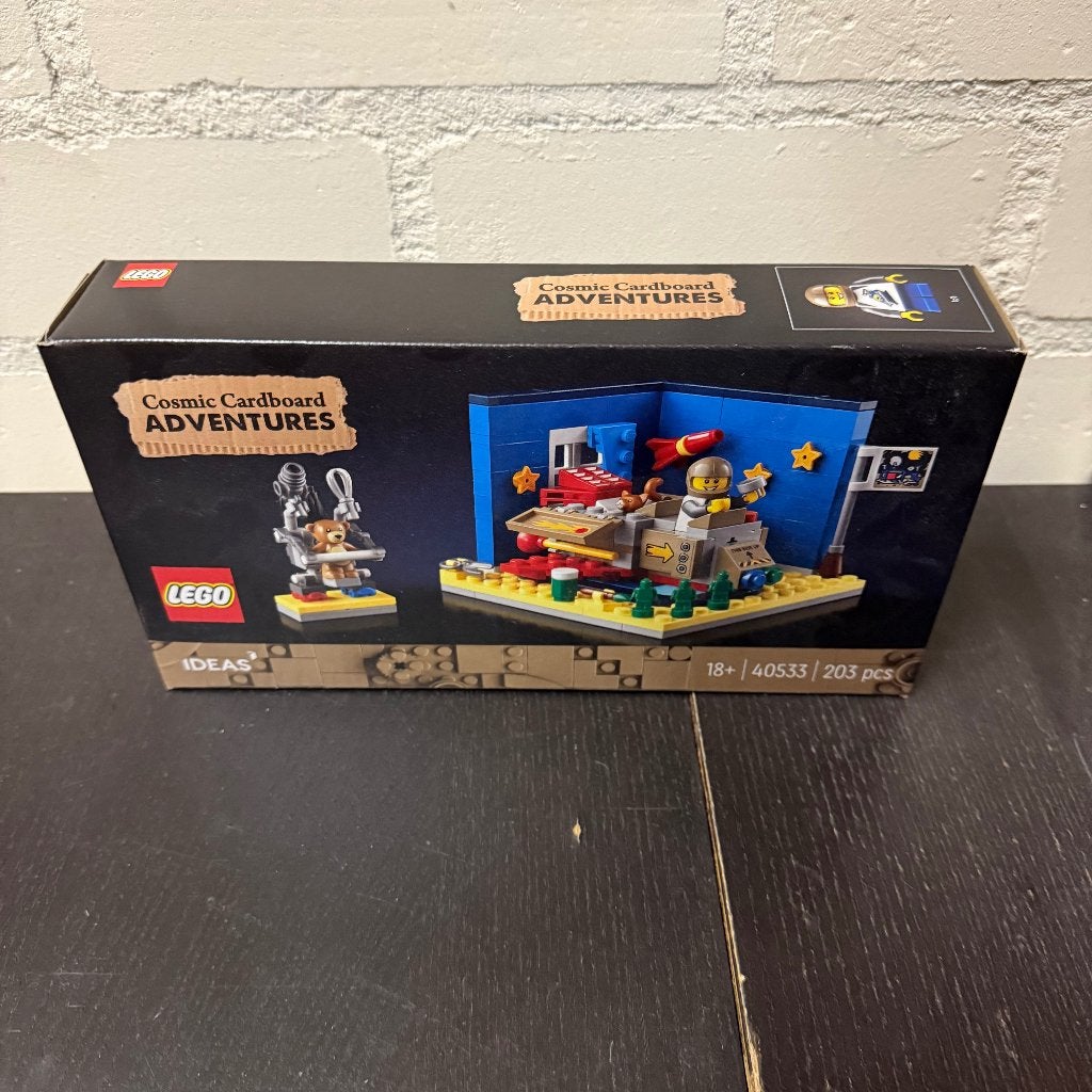 Te Koop: LEGO 40533 Avonturen van de Kartonnen Kinderraket, Lego, Nieuw, Ophalen of Verzenden, Ideas