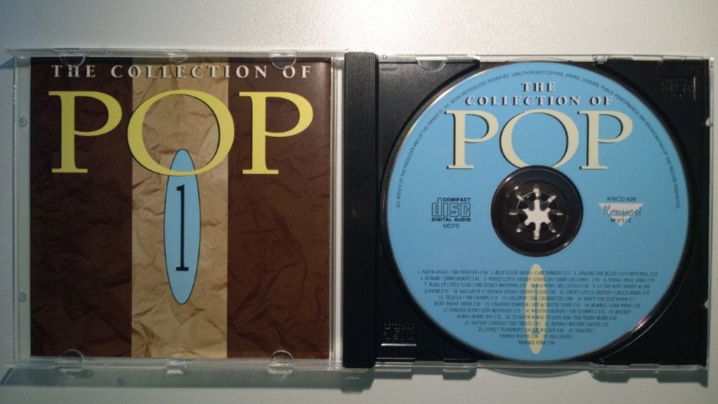 The Collection Of Pop Music (4 CD Box Plus Boek), Boxset, Ophalen of Verzenden, Zo goed als nieuw, Inclusief boekje