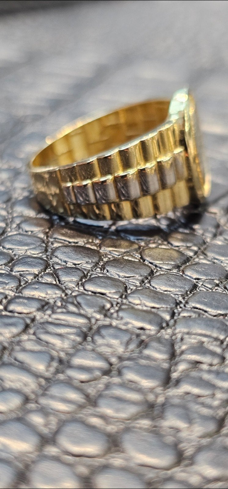 Prachtige 14k gouden ring, Heer, Nieuw, Ophalen of Verzenden, 17 tot 18