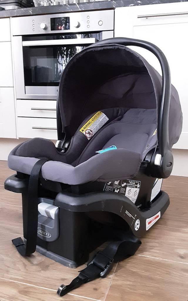 Graco Snugride autostoel Maxi Cosi Inclusief Adapter, Kinderen en Baby's, Autostoeltjes, Ophalen of Verzenden, Zo goed als nieuw