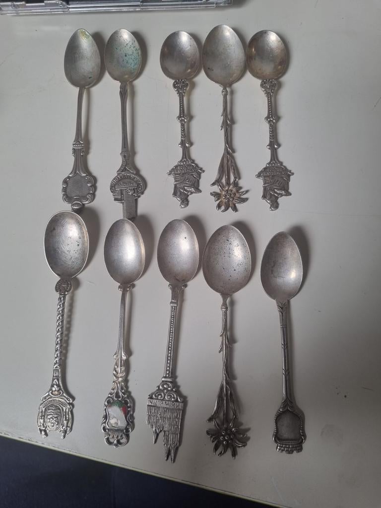 Masief zilveren theelepels eeuwen oud! Hoog Antiek zilver!, Antiek en Kunst, Ophalen of Verzenden