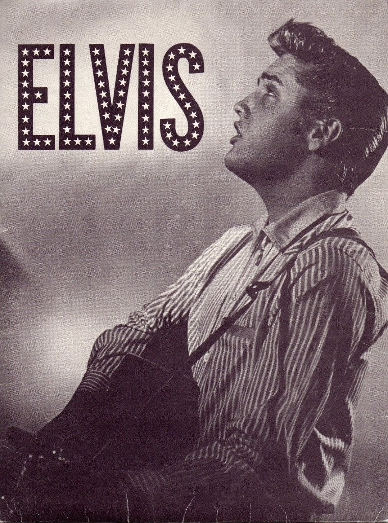 Elvis Presley, briefpapier, Ophalen of Verzenden, Zo goed als nieuw